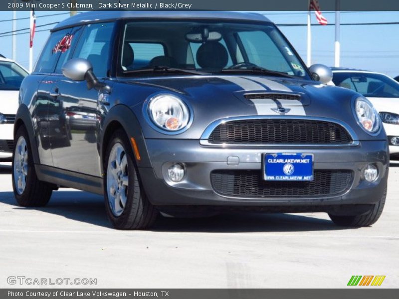Dark Silver Metallic / Black/Grey 2009 Mini Cooper S Clubman