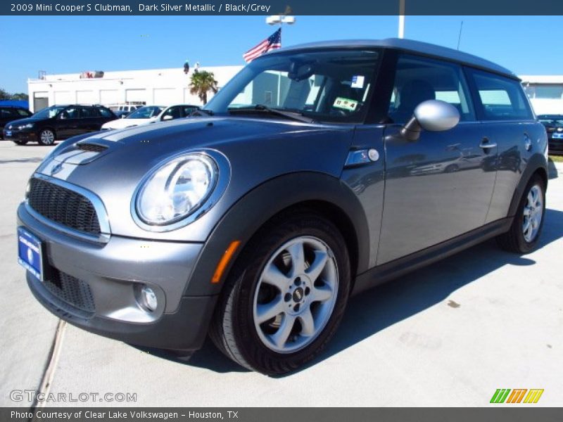 Dark Silver Metallic / Black/Grey 2009 Mini Cooper S Clubman