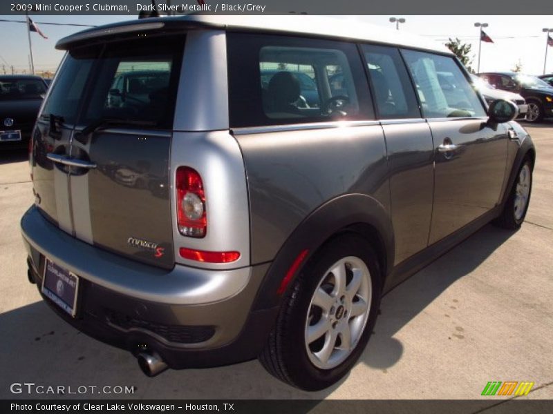 Dark Silver Metallic / Black/Grey 2009 Mini Cooper S Clubman