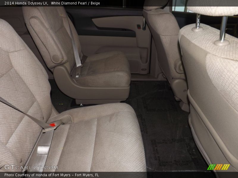 White Diamond Pearl / Beige 2014 Honda Odyssey LX