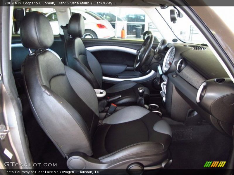 Dark Silver Metallic / Black/Grey 2009 Mini Cooper S Clubman