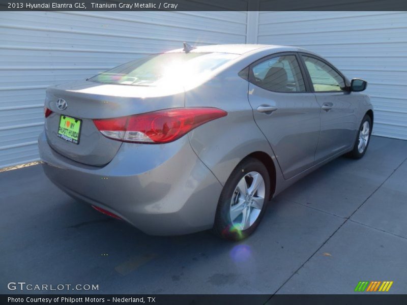 Titanium Gray Metallic / Gray 2013 Hyundai Elantra GLS