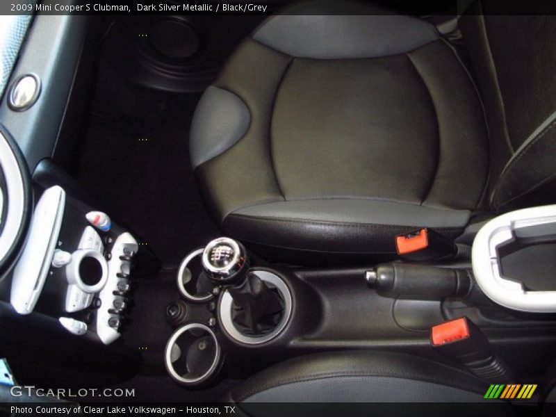 Dark Silver Metallic / Black/Grey 2009 Mini Cooper S Clubman