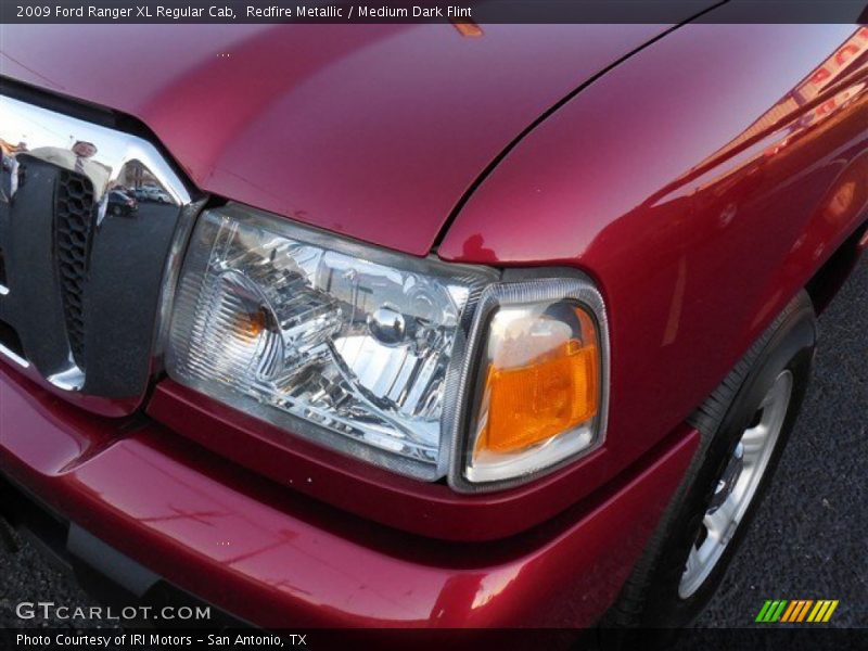 Redfire Metallic / Medium Dark Flint 2009 Ford Ranger XL Regular Cab