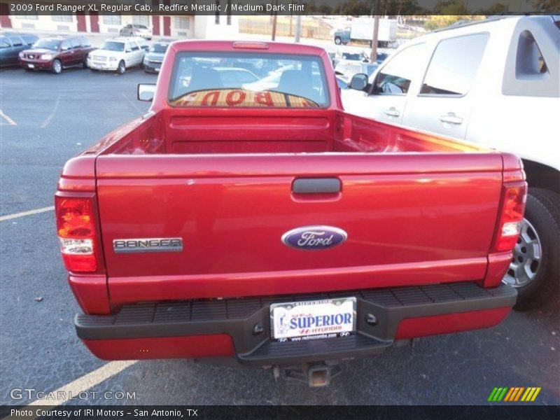 Redfire Metallic / Medium Dark Flint 2009 Ford Ranger XL Regular Cab