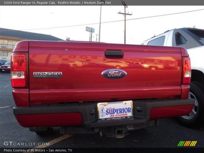 Redfire Metallic / Medium Dark Flint 2009 Ford Ranger XL Regular Cab
