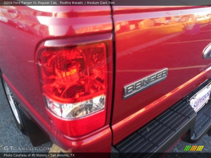 Redfire Metallic / Medium Dark Flint 2009 Ford Ranger XL Regular Cab