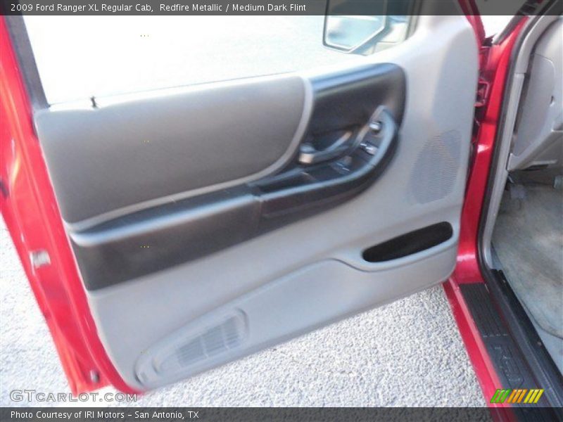Redfire Metallic / Medium Dark Flint 2009 Ford Ranger XL Regular Cab