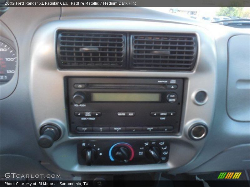 Redfire Metallic / Medium Dark Flint 2009 Ford Ranger XL Regular Cab