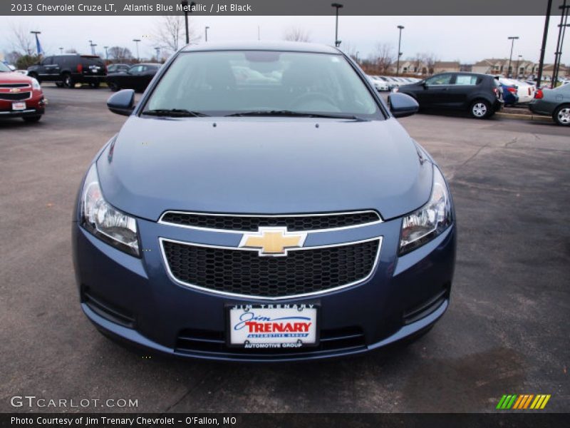 Atlantis Blue Metallic / Jet Black 2013 Chevrolet Cruze LT