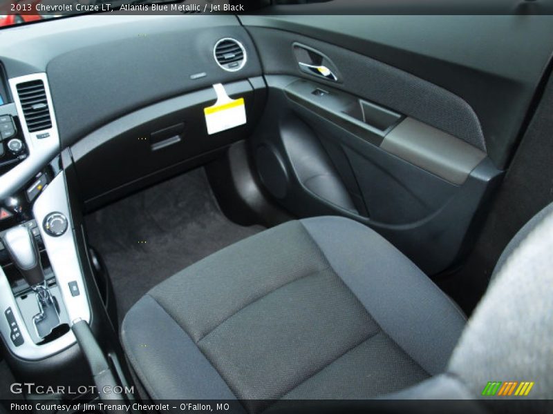 Atlantis Blue Metallic / Jet Black 2013 Chevrolet Cruze LT