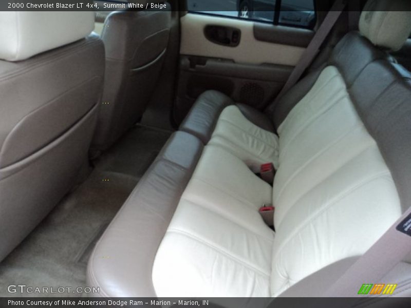 Summit White / Beige 2000 Chevrolet Blazer LT 4x4