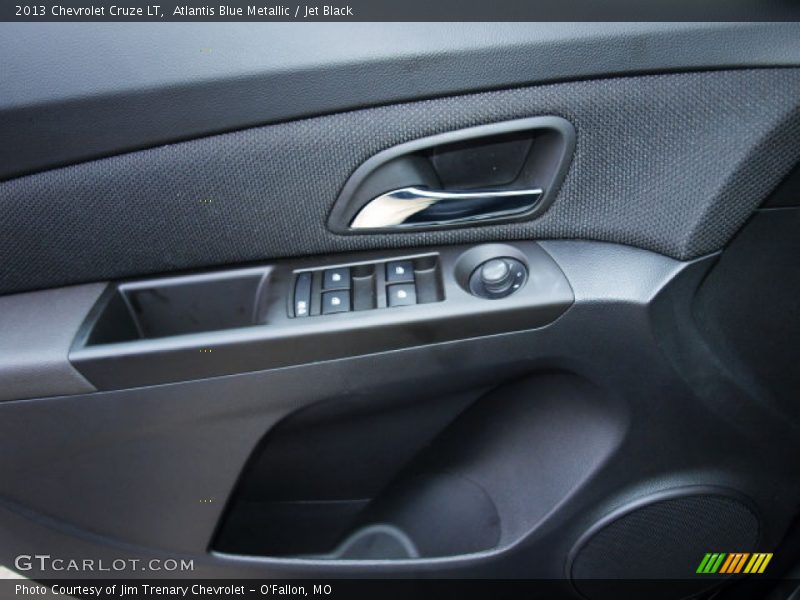 Atlantis Blue Metallic / Jet Black 2013 Chevrolet Cruze LT