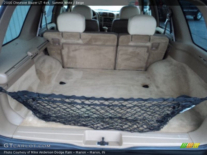 Summit White / Beige 2000 Chevrolet Blazer LT 4x4