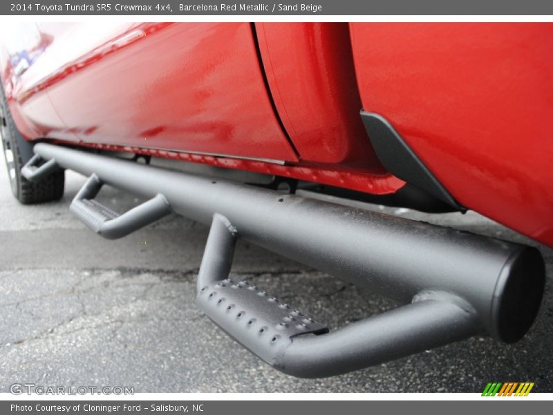 Barcelona Red Metallic / Sand Beige 2014 Toyota Tundra SR5 Crewmax 4x4