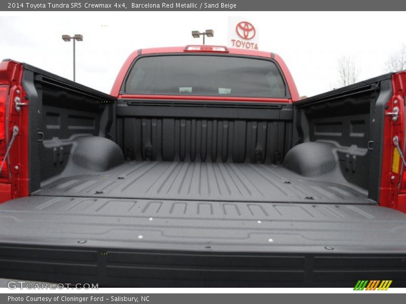 Barcelona Red Metallic / Sand Beige 2014 Toyota Tundra SR5 Crewmax 4x4