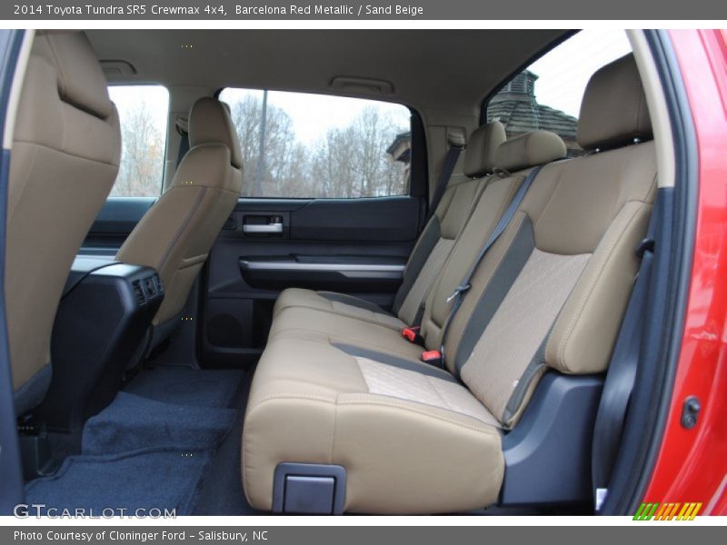 Barcelona Red Metallic / Sand Beige 2014 Toyota Tundra SR5 Crewmax 4x4