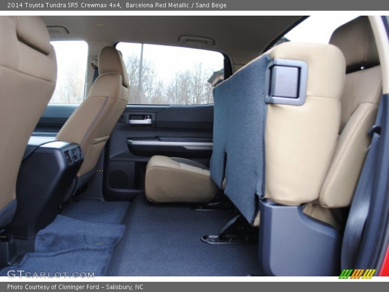 Barcelona Red Metallic / Sand Beige 2014 Toyota Tundra SR5 Crewmax 4x4