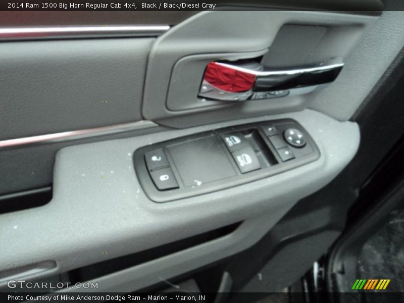 Black / Black/Diesel Gray 2014 Ram 1500 Big Horn Regular Cab 4x4