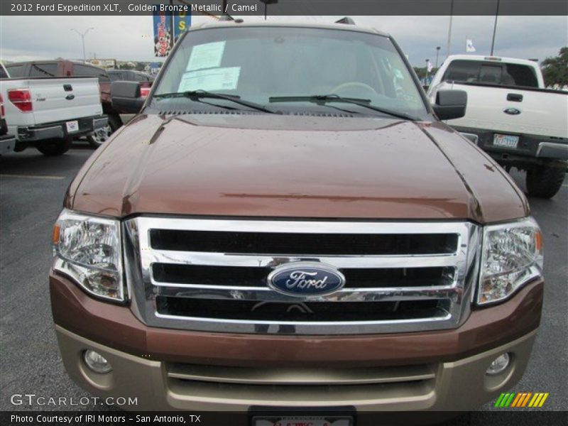 Golden Bronze Metallic / Camel 2012 Ford Expedition XLT