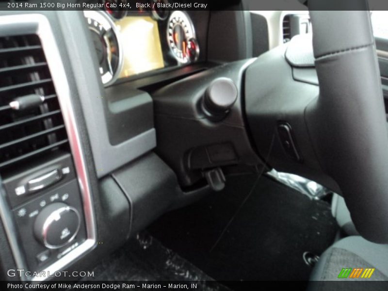 Black / Black/Diesel Gray 2014 Ram 1500 Big Horn Regular Cab 4x4