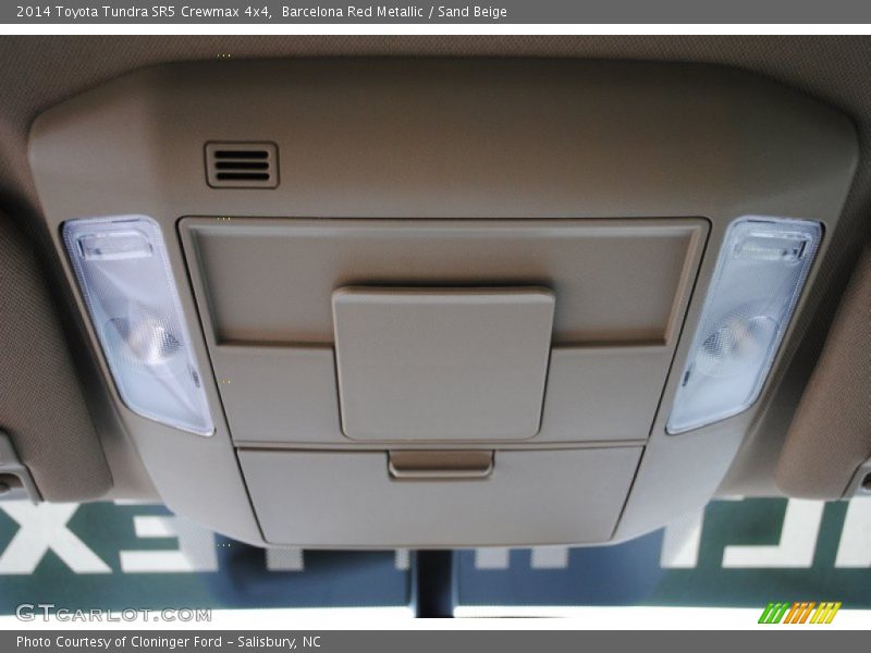 Barcelona Red Metallic / Sand Beige 2014 Toyota Tundra SR5 Crewmax 4x4