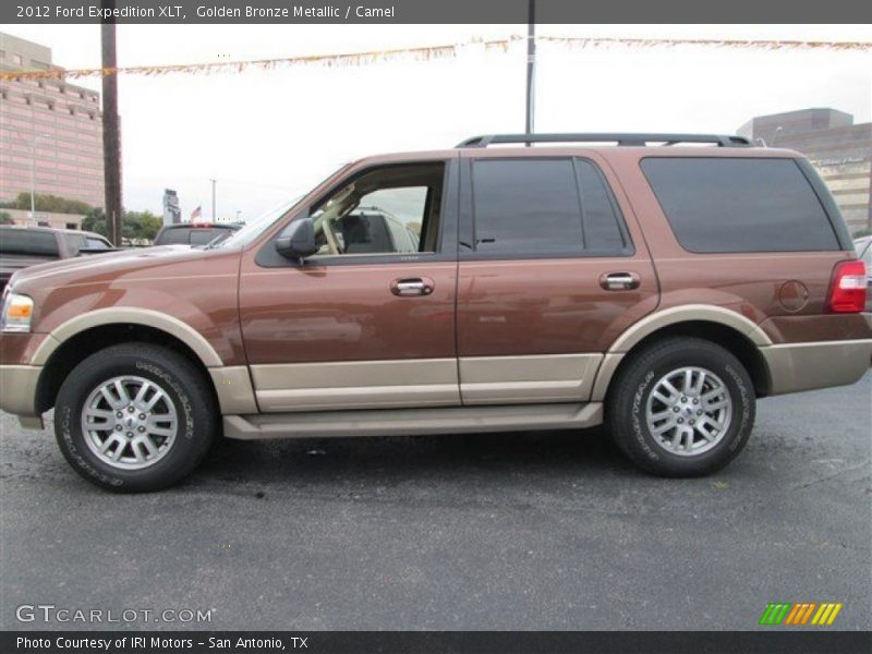 Golden Bronze Metallic / Camel 2012 Ford Expedition XLT