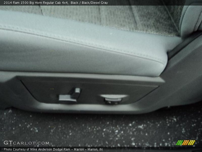 Black / Black/Diesel Gray 2014 Ram 1500 Big Horn Regular Cab 4x4