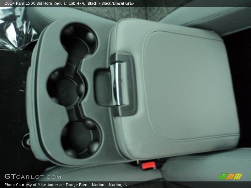 Black / Black/Diesel Gray 2014 Ram 1500 Big Horn Regular Cab 4x4