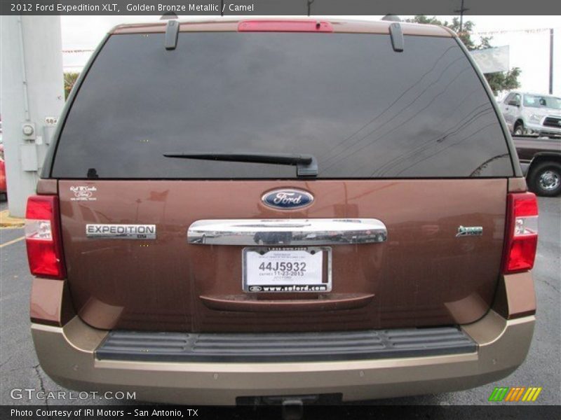 Golden Bronze Metallic / Camel 2012 Ford Expedition XLT