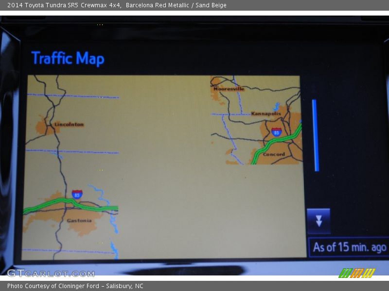 Barcelona Red Metallic / Sand Beige 2014 Toyota Tundra SR5 Crewmax 4x4