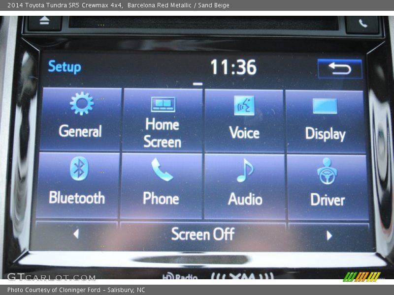 Barcelona Red Metallic / Sand Beige 2014 Toyota Tundra SR5 Crewmax 4x4