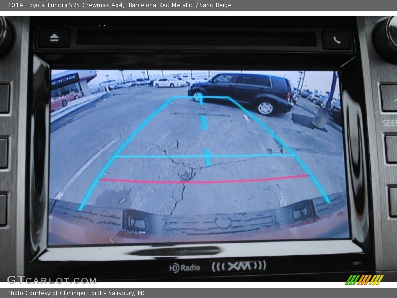 Barcelona Red Metallic / Sand Beige 2014 Toyota Tundra SR5 Crewmax 4x4