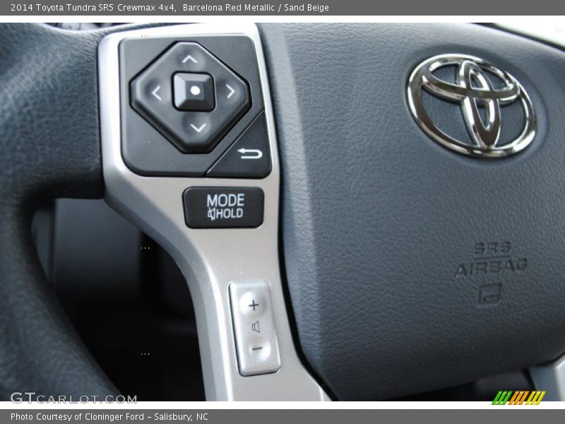 Barcelona Red Metallic / Sand Beige 2014 Toyota Tundra SR5 Crewmax 4x4