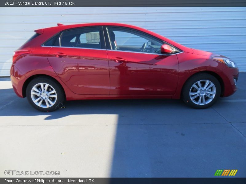Red / Black 2013 Hyundai Elantra GT