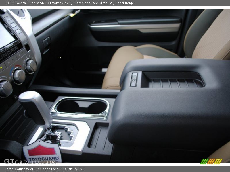 Barcelona Red Metallic / Sand Beige 2014 Toyota Tundra SR5 Crewmax 4x4