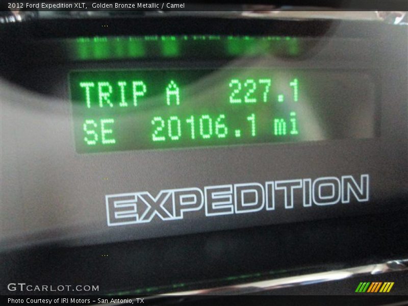 Golden Bronze Metallic / Camel 2012 Ford Expedition XLT