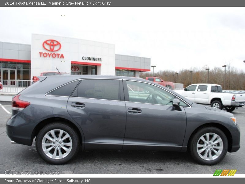 Magnetic Gray Metallic / Light Gray 2014 Toyota Venza LE