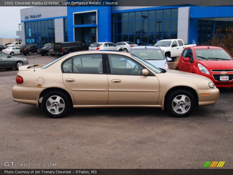 Light Driftwood Metallic / Neutral 2002 Chevrolet Malibu LS Sedan