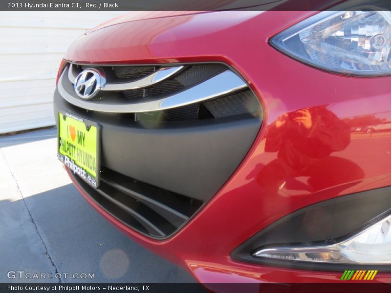 Red / Black 2013 Hyundai Elantra GT