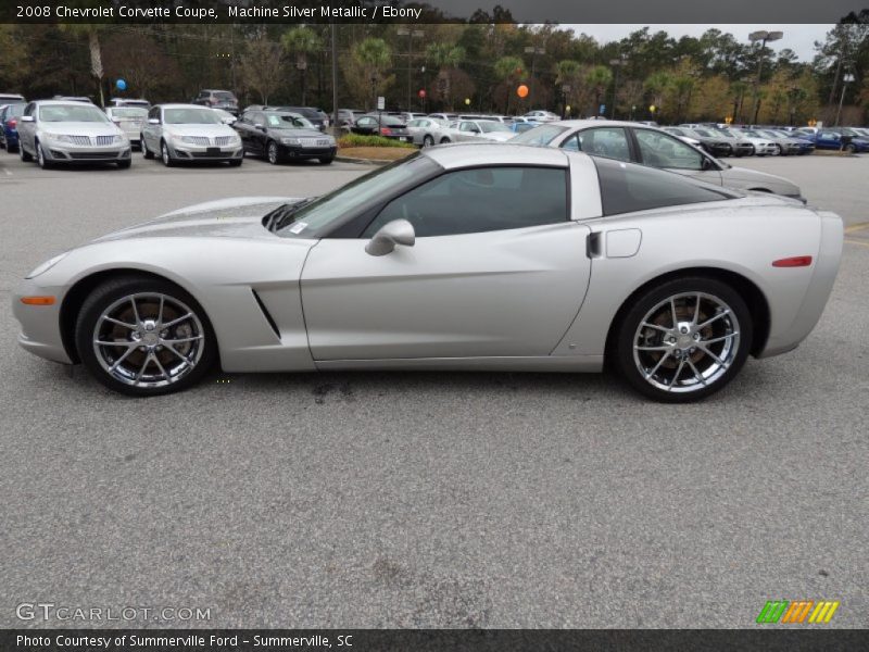  2008 Corvette Coupe Machine Silver Metallic
