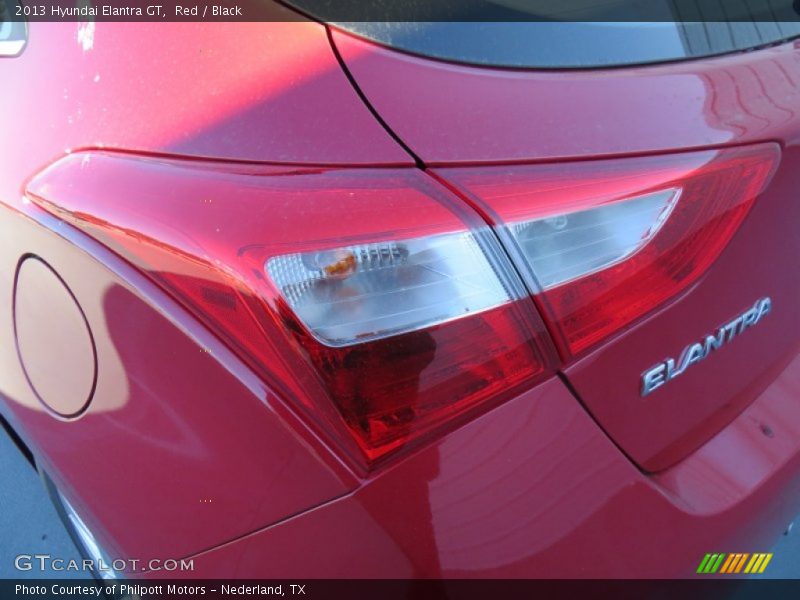 Red / Black 2013 Hyundai Elantra GT