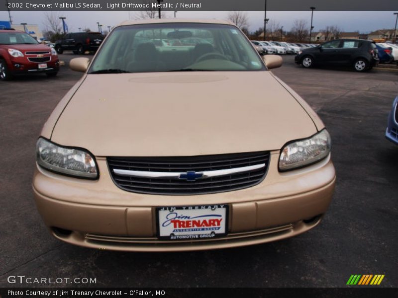 Light Driftwood Metallic / Neutral 2002 Chevrolet Malibu LS Sedan