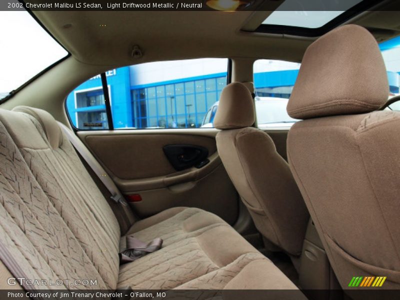 Light Driftwood Metallic / Neutral 2002 Chevrolet Malibu LS Sedan