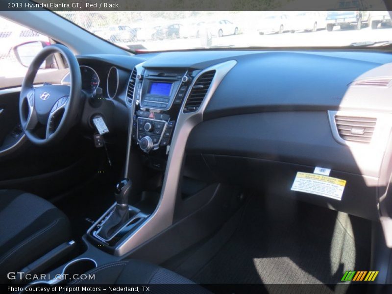 Red / Black 2013 Hyundai Elantra GT