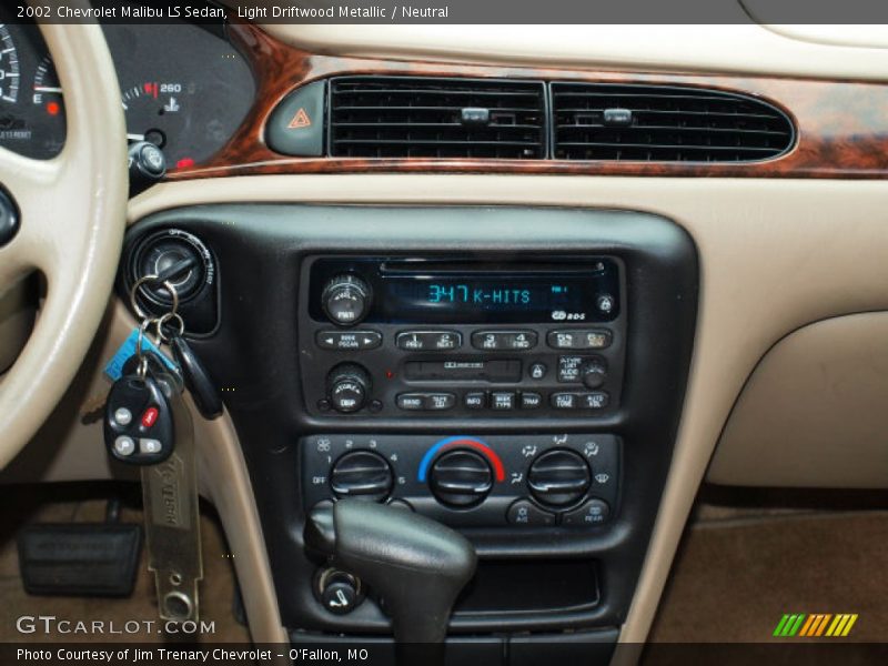 Controls of 2002 Malibu LS Sedan