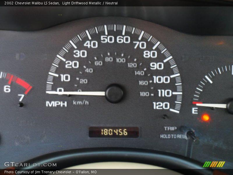 Light Driftwood Metallic / Neutral 2002 Chevrolet Malibu LS Sedan