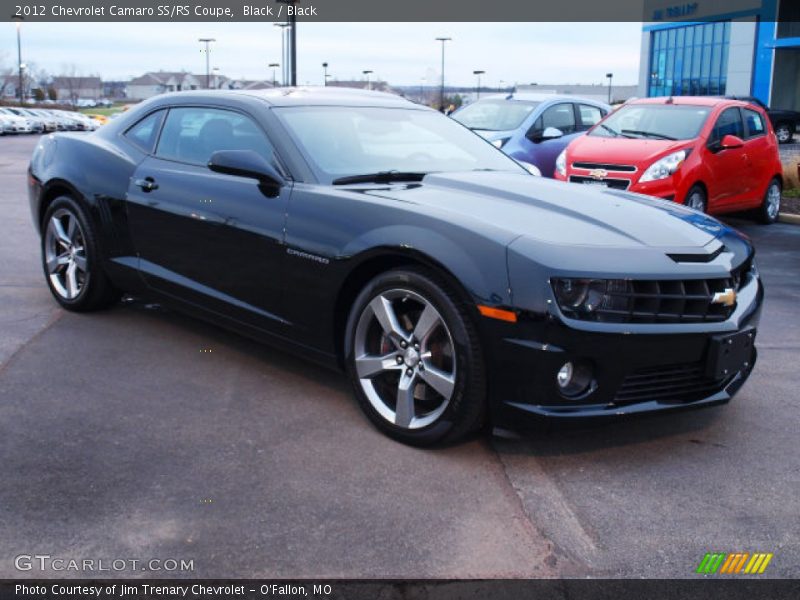 Black / Black 2012 Chevrolet Camaro SS/RS Coupe