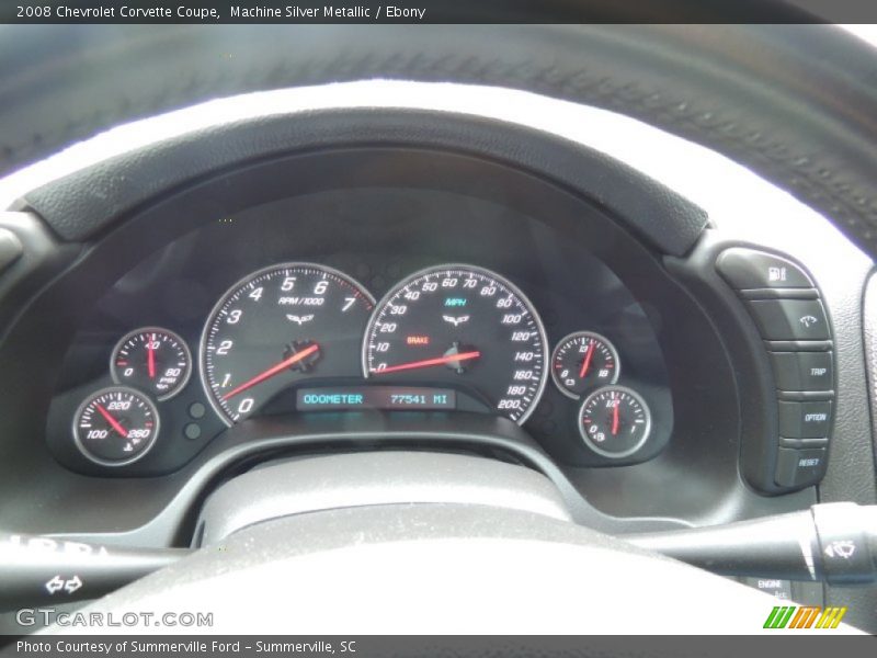  2008 Corvette Coupe Coupe Gauges