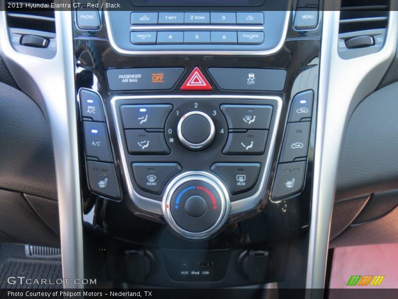 Red / Black 2013 Hyundai Elantra GT